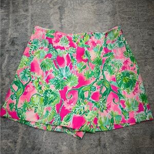 Lilly Pulitzer Pink and Green Patterned Garment